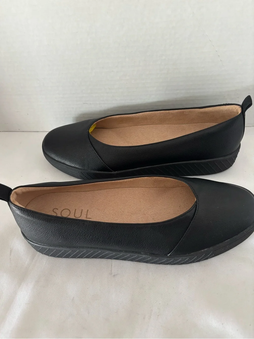 BRAND NEW SOUL Naturalizer Black Slip-On Ballet Flats “Neela” style SZ 10